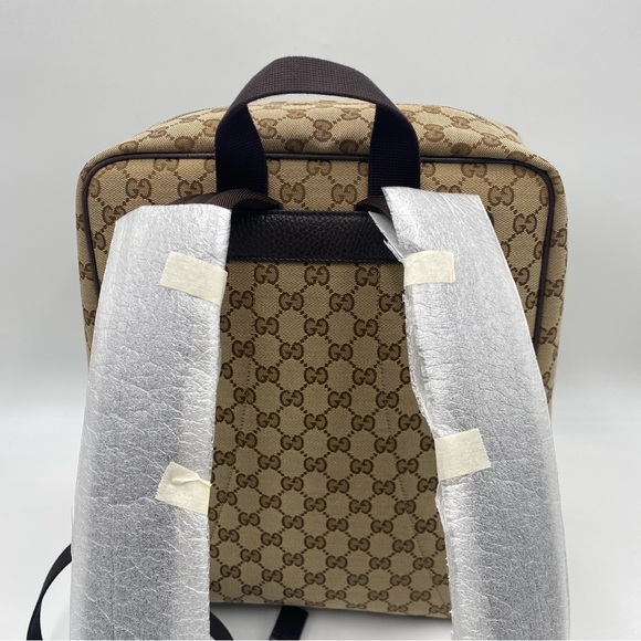 GUCCI Canvas Rucksack Backpack - Picture 3 of 7